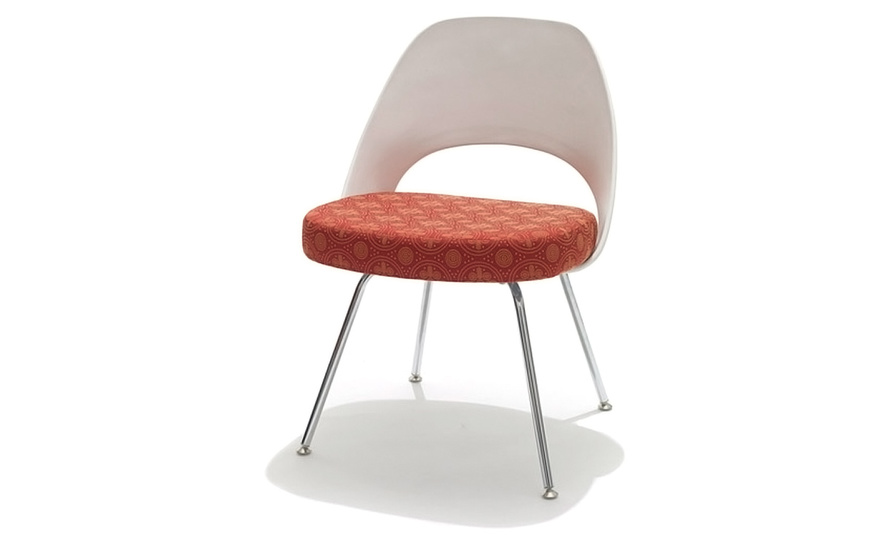 saarinen plastic back side chair