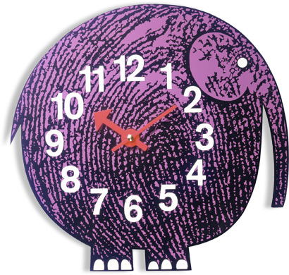 elihu the elephant clock