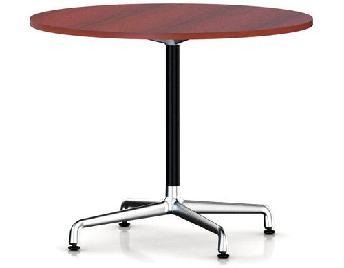 eames small table - laminate top/vinyl edge