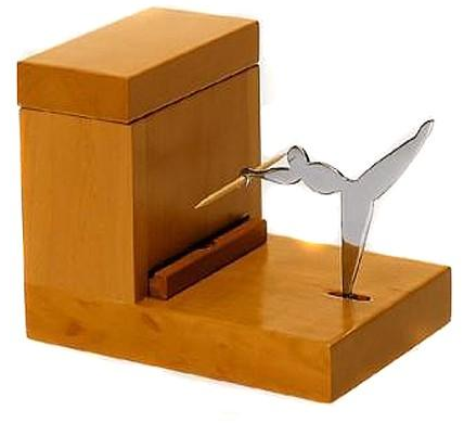 alessi branzi toothpick holder