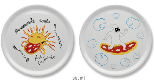 pummaroriella piatti pizza plate
