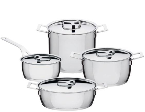 jasper morrison pots & pans 8 piece set