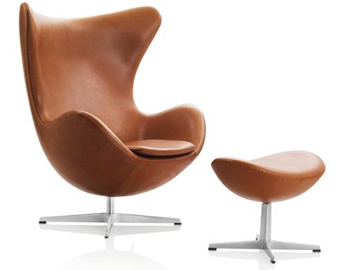 egg chair & ottoman