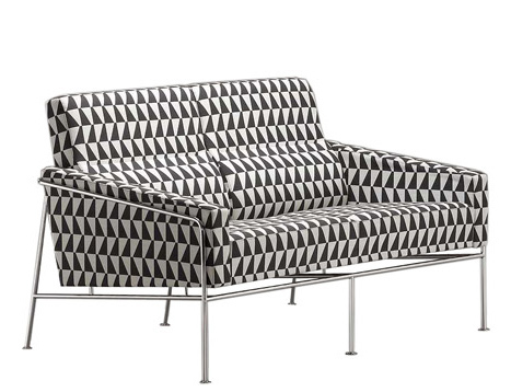 arne jacobsen series 3300 - 2-seater sofa