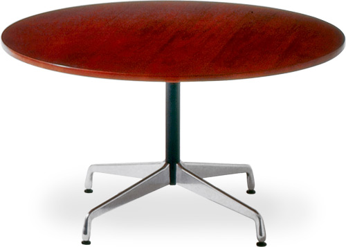 eames round-veneer top & edge