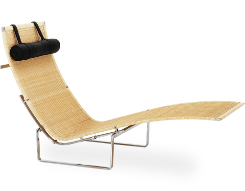 pk24 - wicker chaise lounge