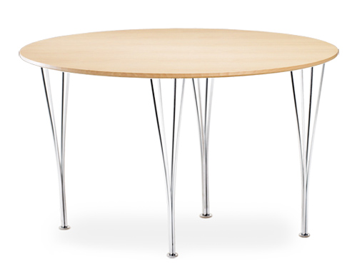 span-leg circular table 47.2