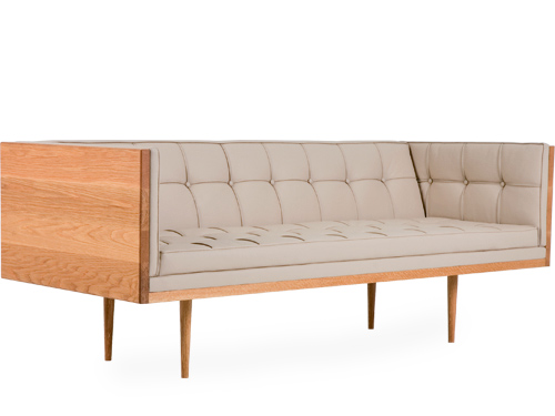 box sofa compact - oak