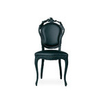 smoke dining chair