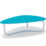 tri oval table