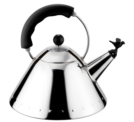 alessi 9093 graves kettle in black