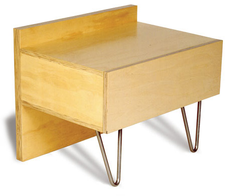 case study bedside table