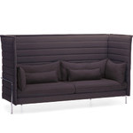 alcove highback three-seater sofa