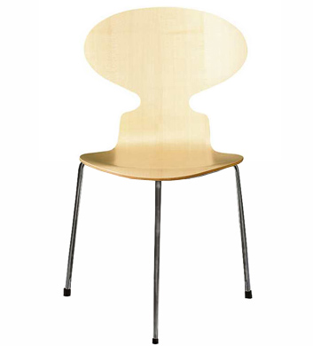 3 leg ant chair wood