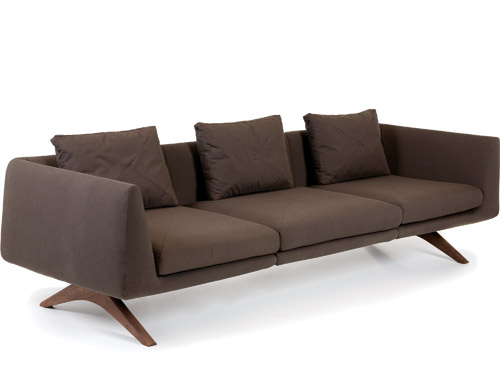 hepburn fixed 3-seater sofa