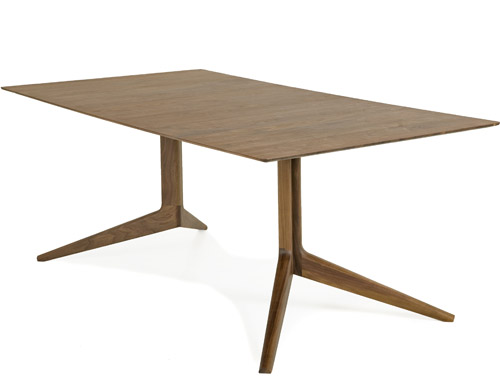 light rectangular table