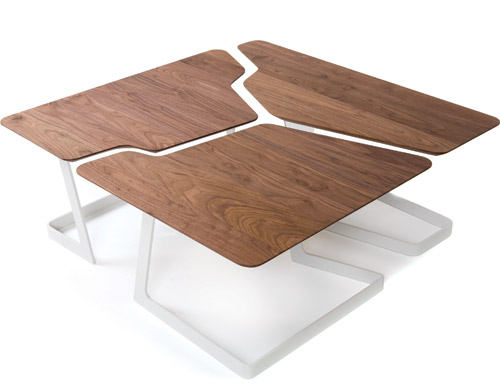 fracture coffee table