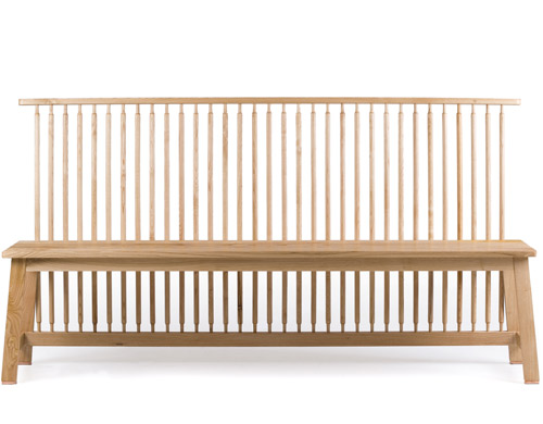 bench with back