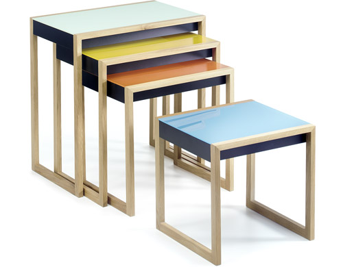 josef albers nesting tables