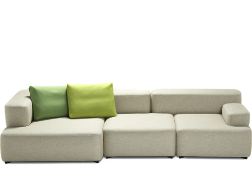 alphabet 3-seat sofa