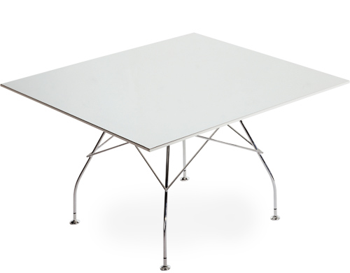 glossy table - square