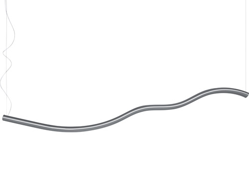 wave suspension lamp