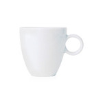 castiglioni bavero mocha cup & saucer