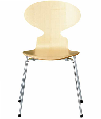 4 leg ant chair wood