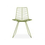 leaf side chair - sled base