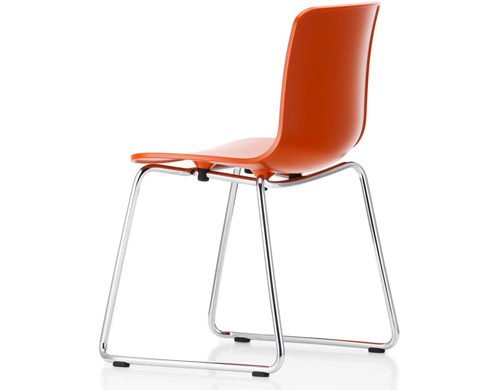 hal sled base side chair
