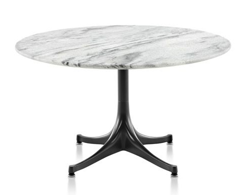 nelson pedestal table outdoor 28.5