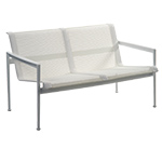 1966 twin seat lounge chair with arms