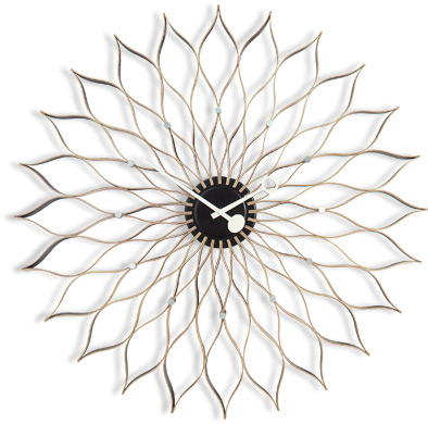 nelson sunflower clock