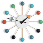 nelson ball clock multi-colored