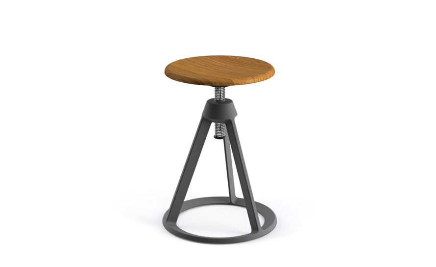barber & osgerby piton adjustable stool