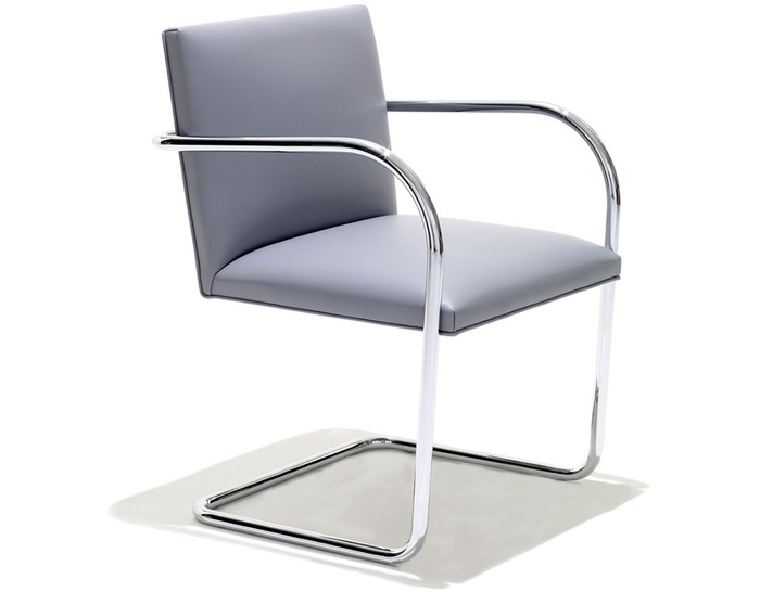 brno chair with tubular steel frame