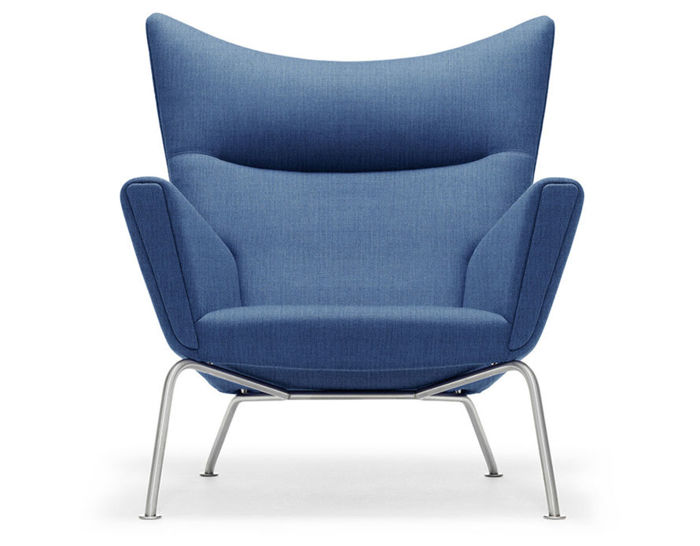 ch445 wing lounge chair