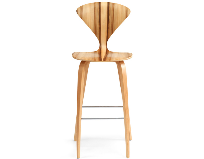cherner wood leg stool