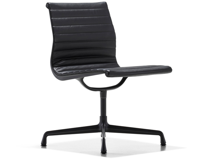 eames aluminum group side chair