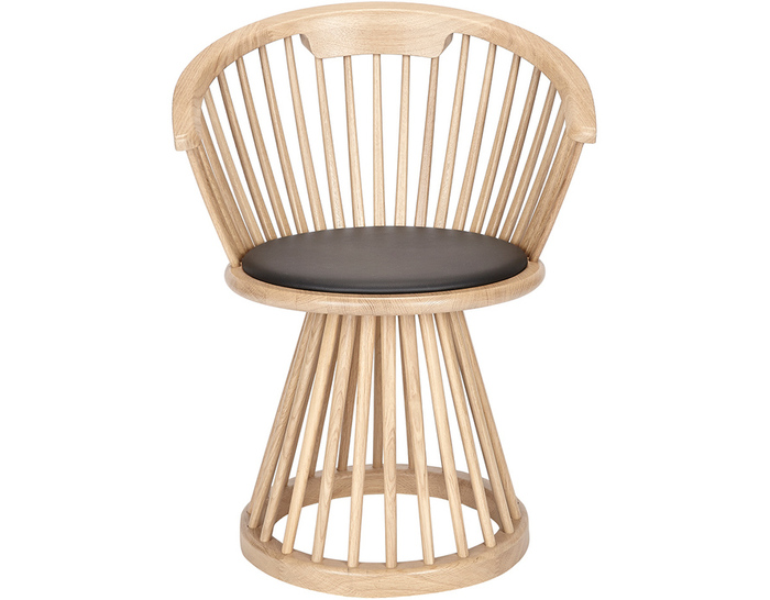 fan dining chair
