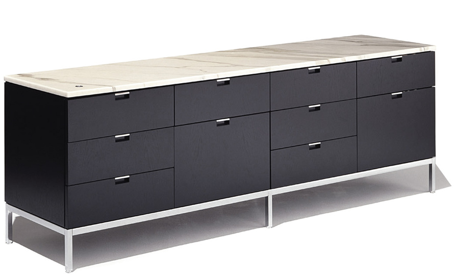 florence knoll 4 position credenza with drawers