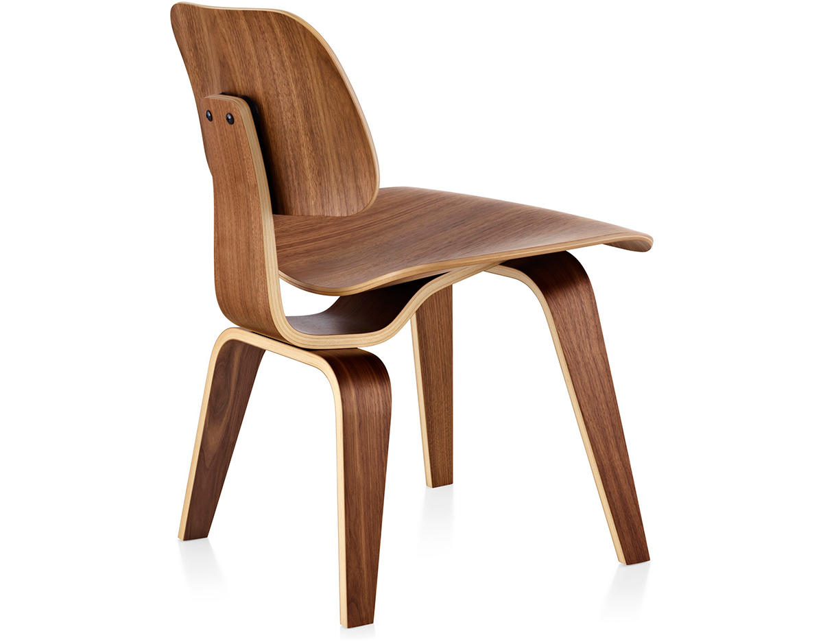 Eames® Molded Plywood Dining Chair Dcw - hivemodern.com