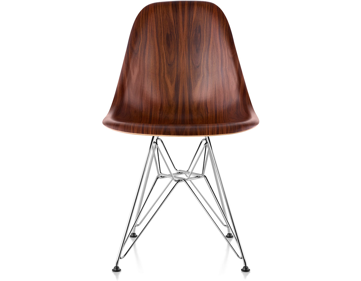 Eames Molded Wood Side Chair Wire Base Charles And Ray Eames Herman