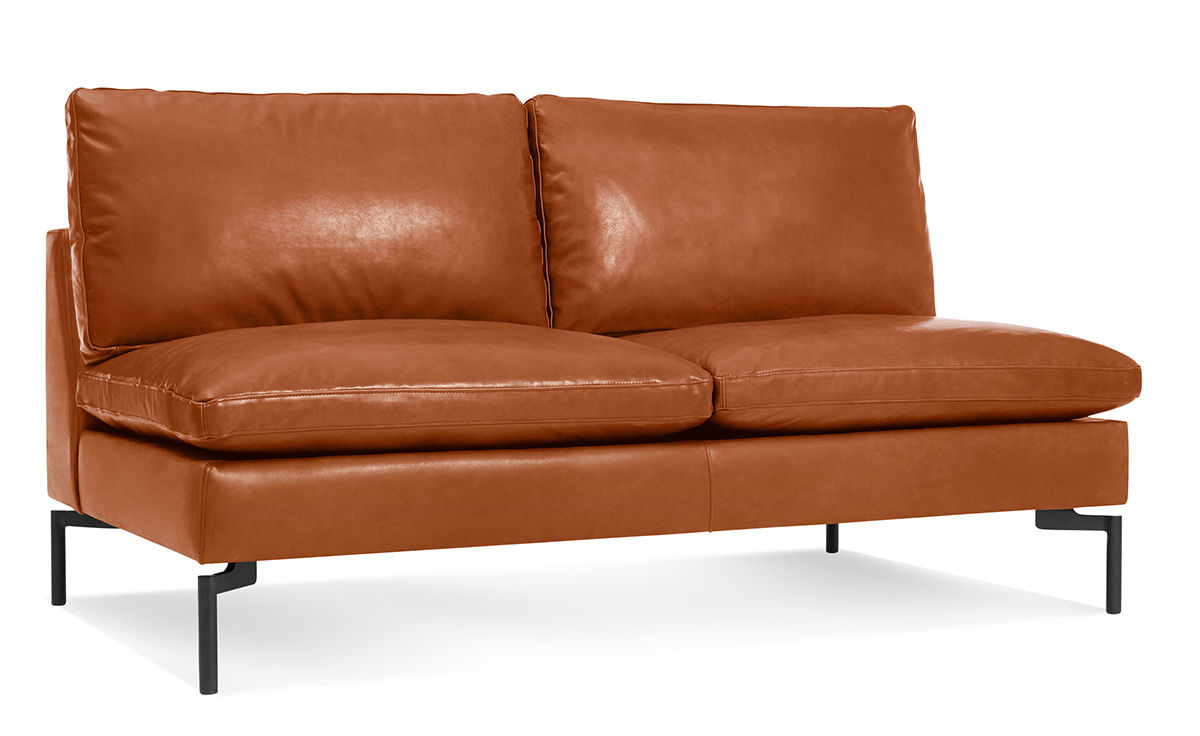 armless leather sofa cover