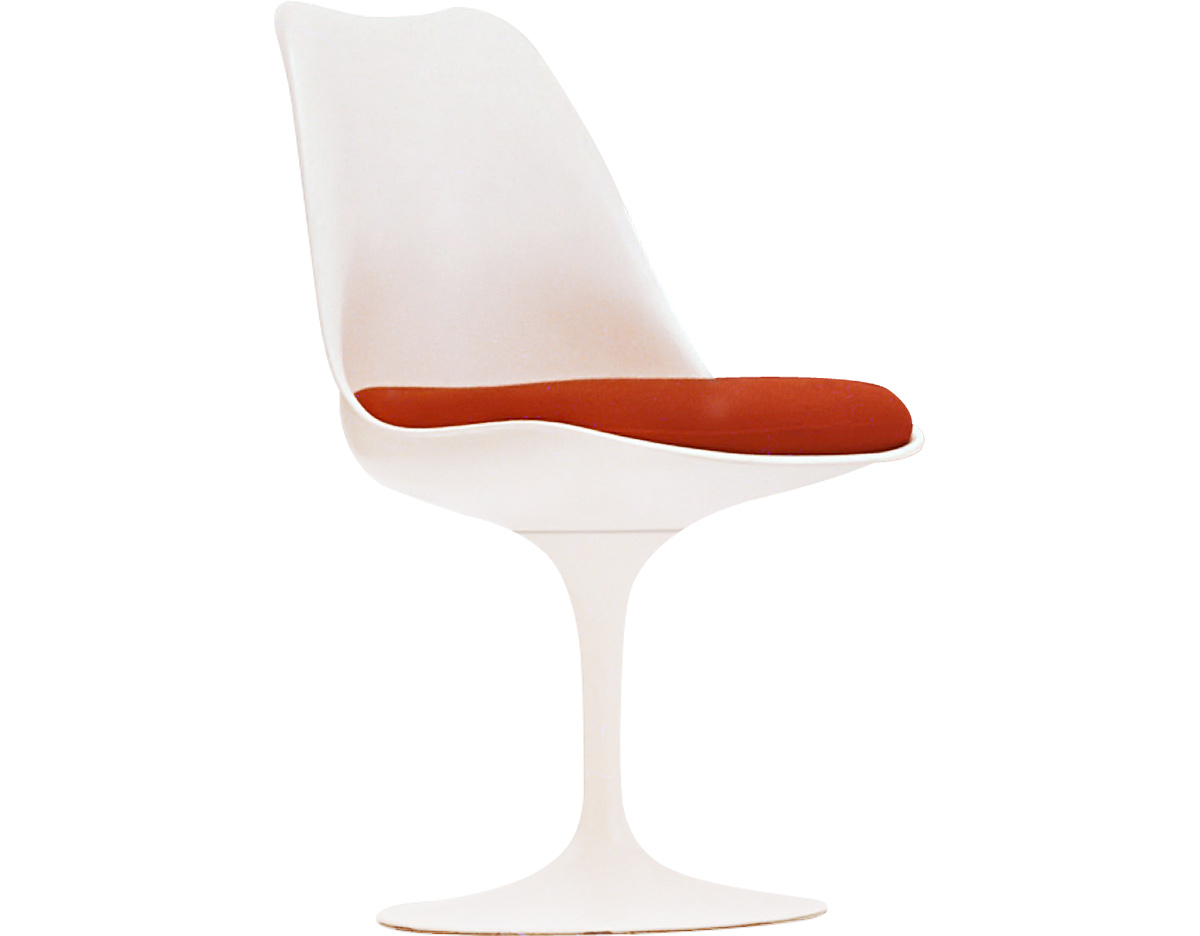 Saarinen Tulip Side Chair White Eero Saarinen Knoll 1 Jpg