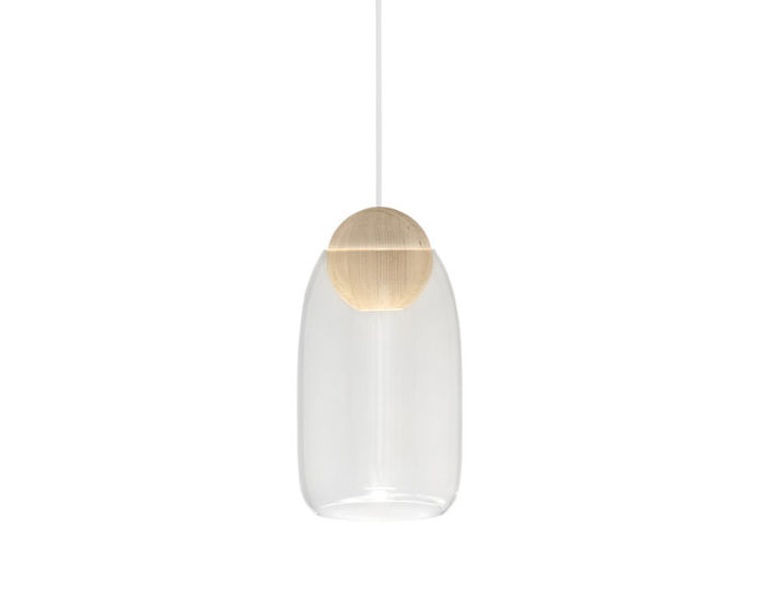 liuku ball pendant light with glass shade