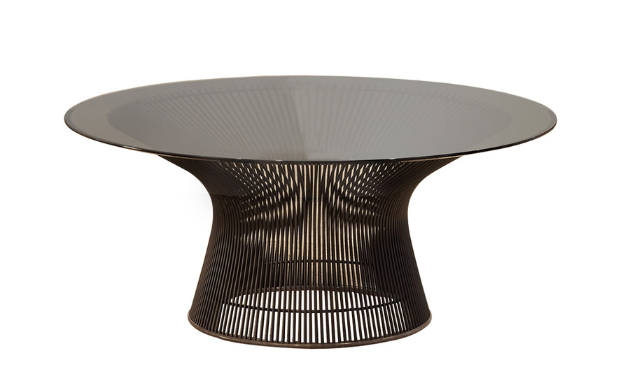 Platner 36quot; Bronze Coffee Table  hivemodern.com