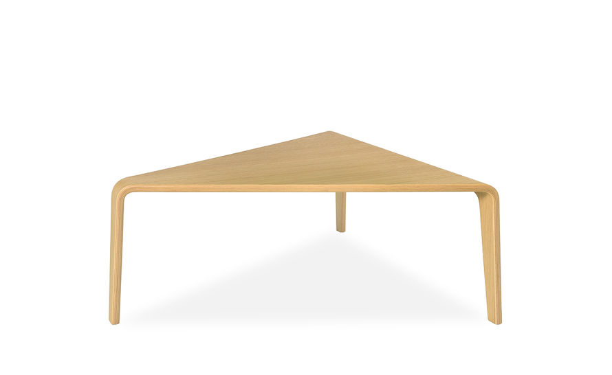 ply triangular coffee table