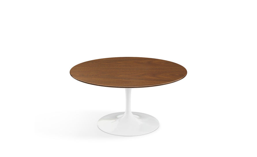 Saarinen Coffee Table Wood Veneer  hivemodern.com
