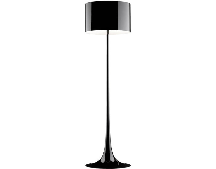 spun floor lamp